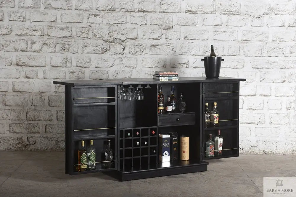 Barskåp - Queen - Utbyggbart på hjul - MyBarfurniture