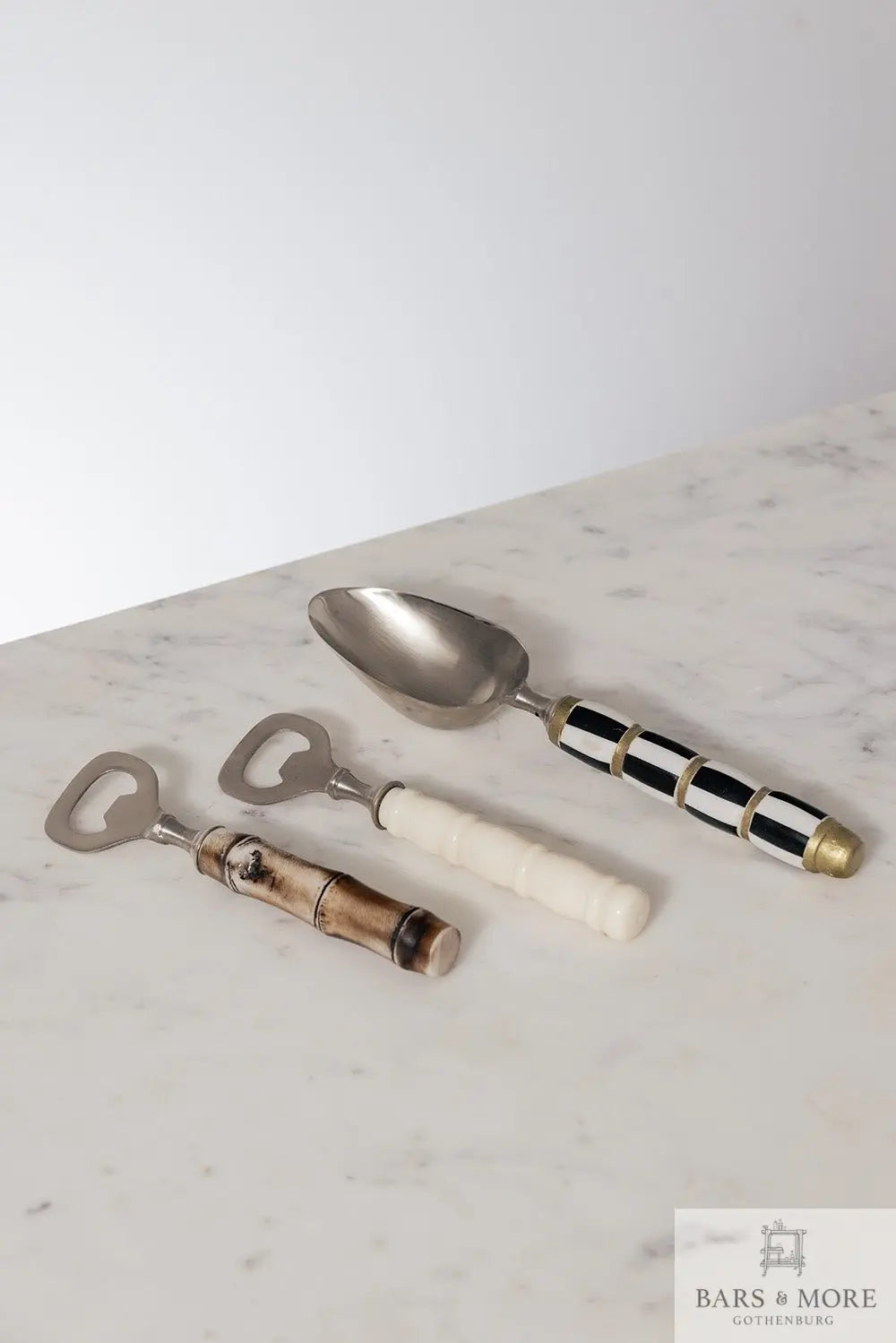 Bartillbehör - Set med Leonöppnare och isskopa - MyBarfurniture