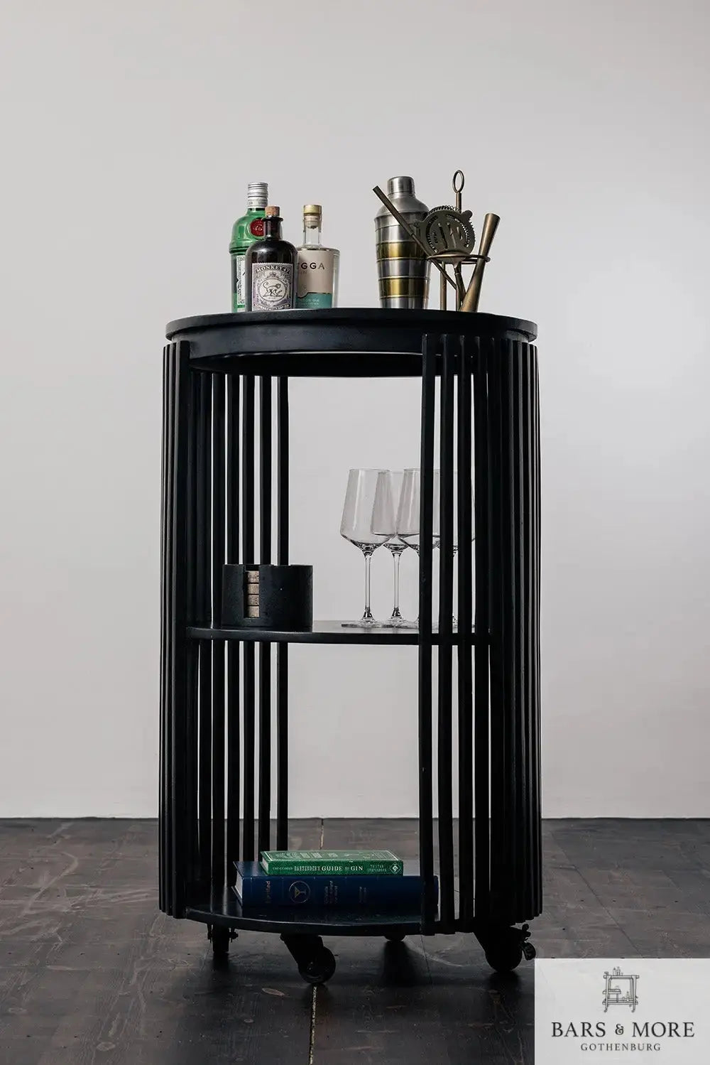 Montpellier drink trolley – Svart (Outlet) MyBarfurniture