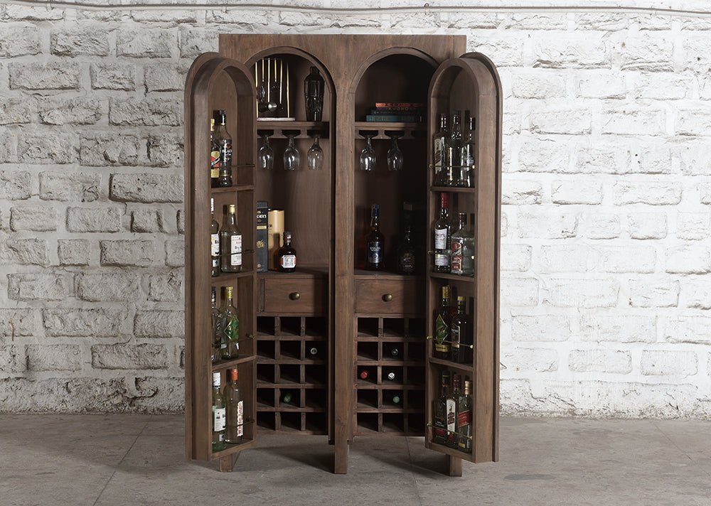 Barskåp - Bronx - Valnötsbrun - Barskåp - MyBarfurniture