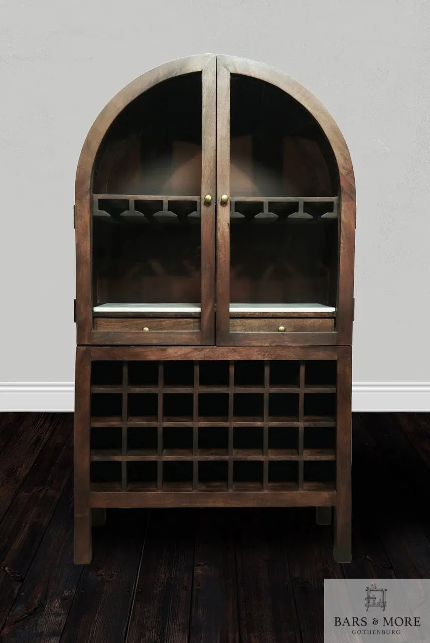 Display Cabinet - Bar cabinet - Hampshire glass - Bars & More My Store